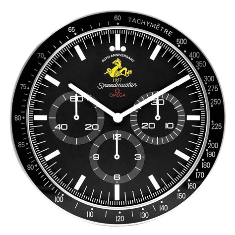 omega moonwatch wall clock.